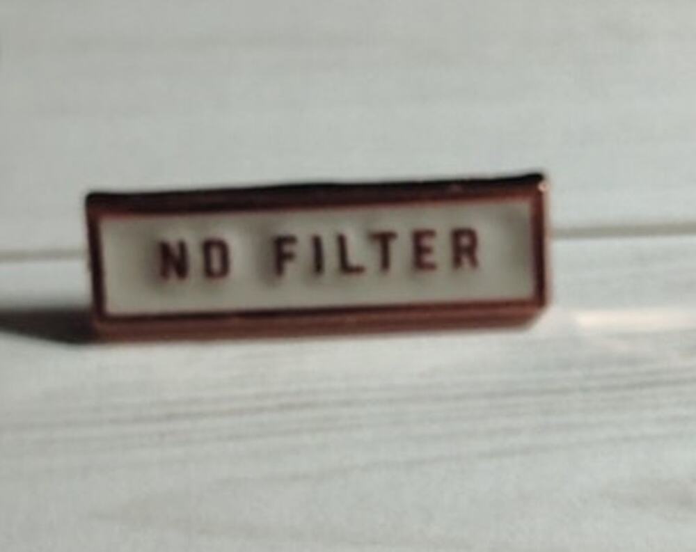 Starbucks Coffee Reserve Collector Pin No Filter Lapel Hat Badge